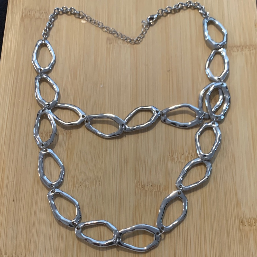 Elegant Silver Chain Necklace